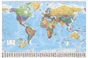 world map